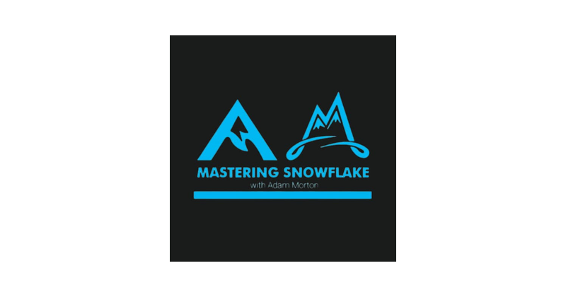 Mastering Snowflake — identifying brand graphic