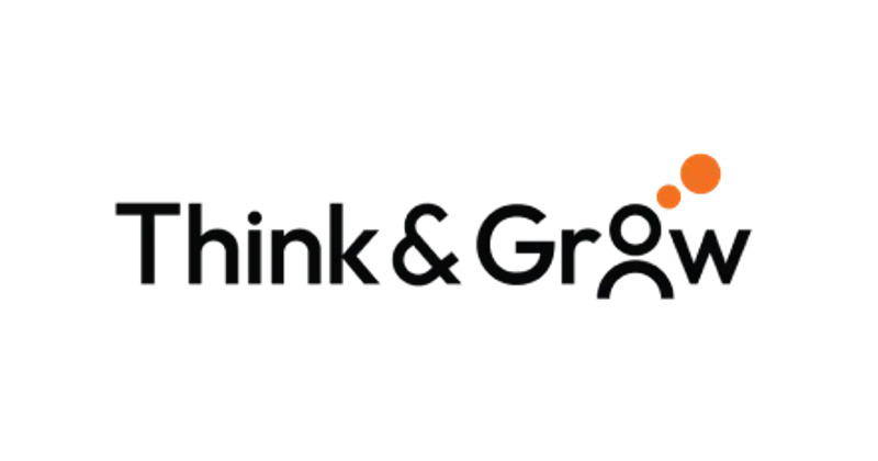 Think & Grow — identifying brand graphic